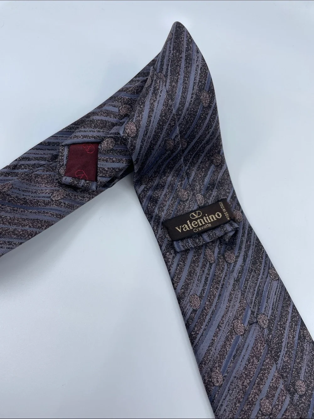 Valentino cravatte silk necktie